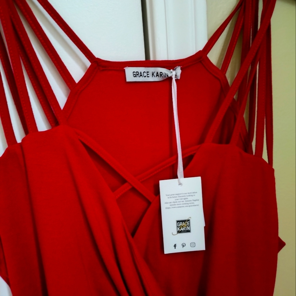 Red dress